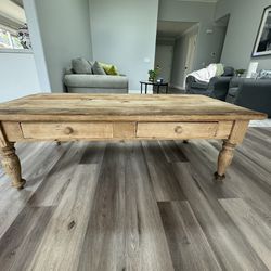 Old Wood Coffee Table
