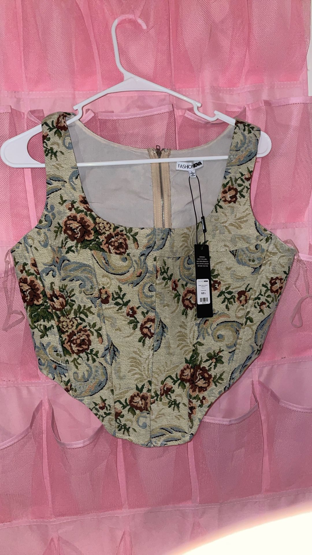 Women's Corset Top- Size L