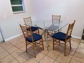 Dinning Table - Glass Table