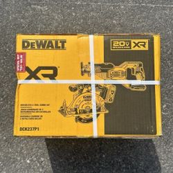 DeWALT 20V Max XR Cutting Combo Circular & Reciprocating Saws, Battery & Charger