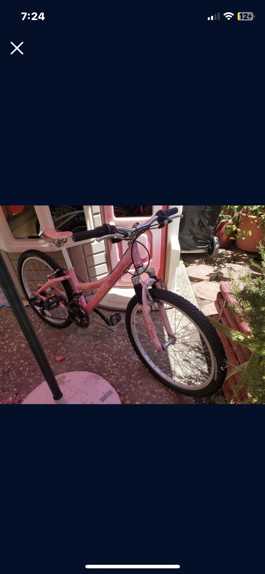 Pink And Orange Trek Bike Mt 220 Girls Bike