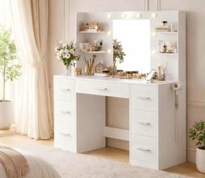 White Vanity