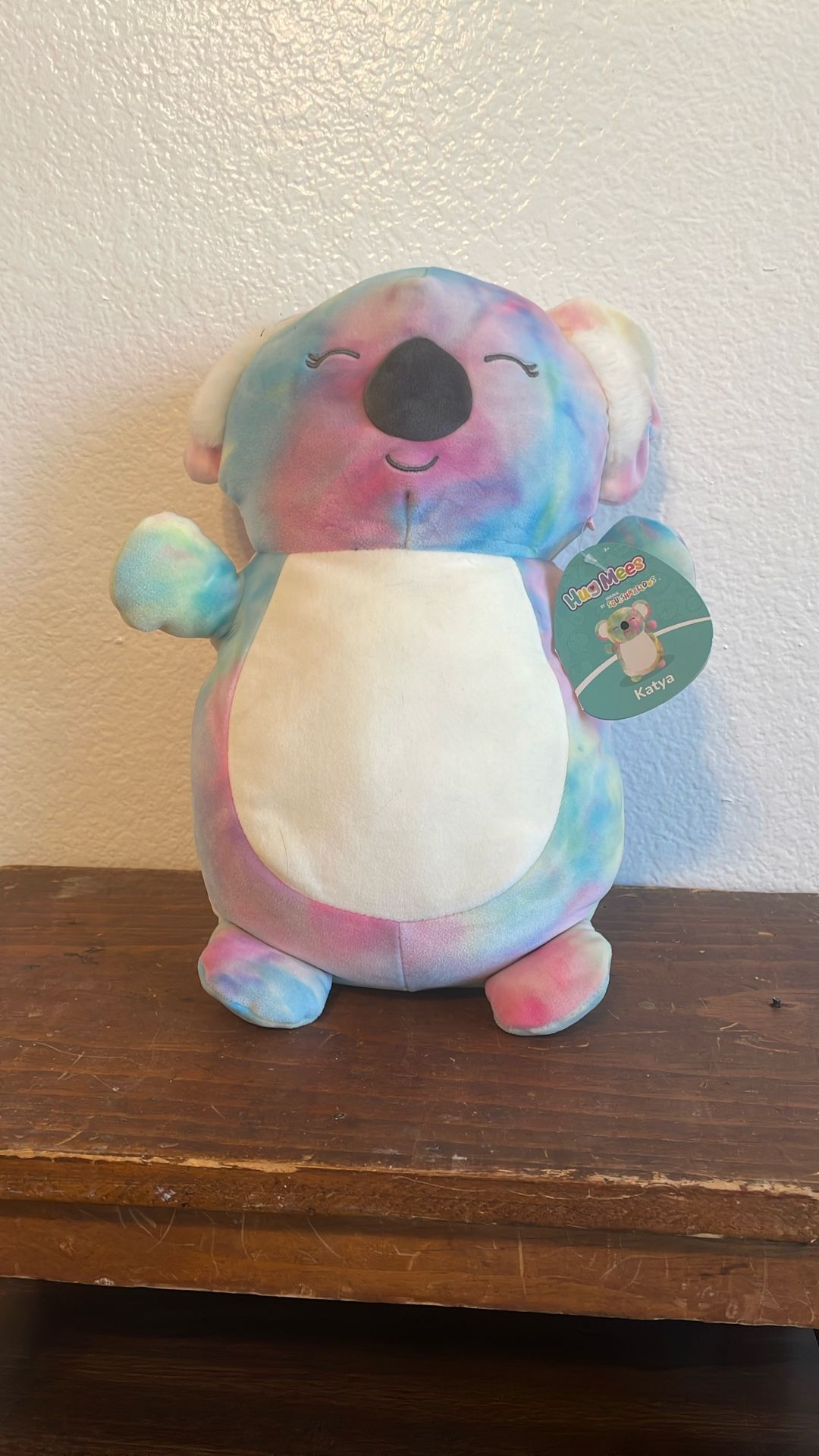 Squishmallows Hug Mees Katya The Koala 14” Tie Dye 2023 Kelly Toy Soft Plush