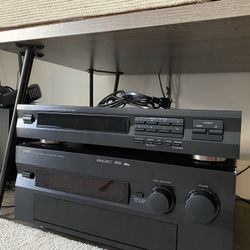 Yamaha DSP-A1 AV Amplifier and TX-492 Am/fm Tuner