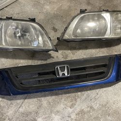 Honda Crv Lights Grille 