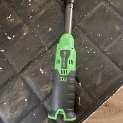 Snap On 1/4 Extended Brushless Ratchet CTR717G (BARE TOOL)