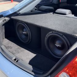 Skar SVR 12” 2x Car subwoofers 