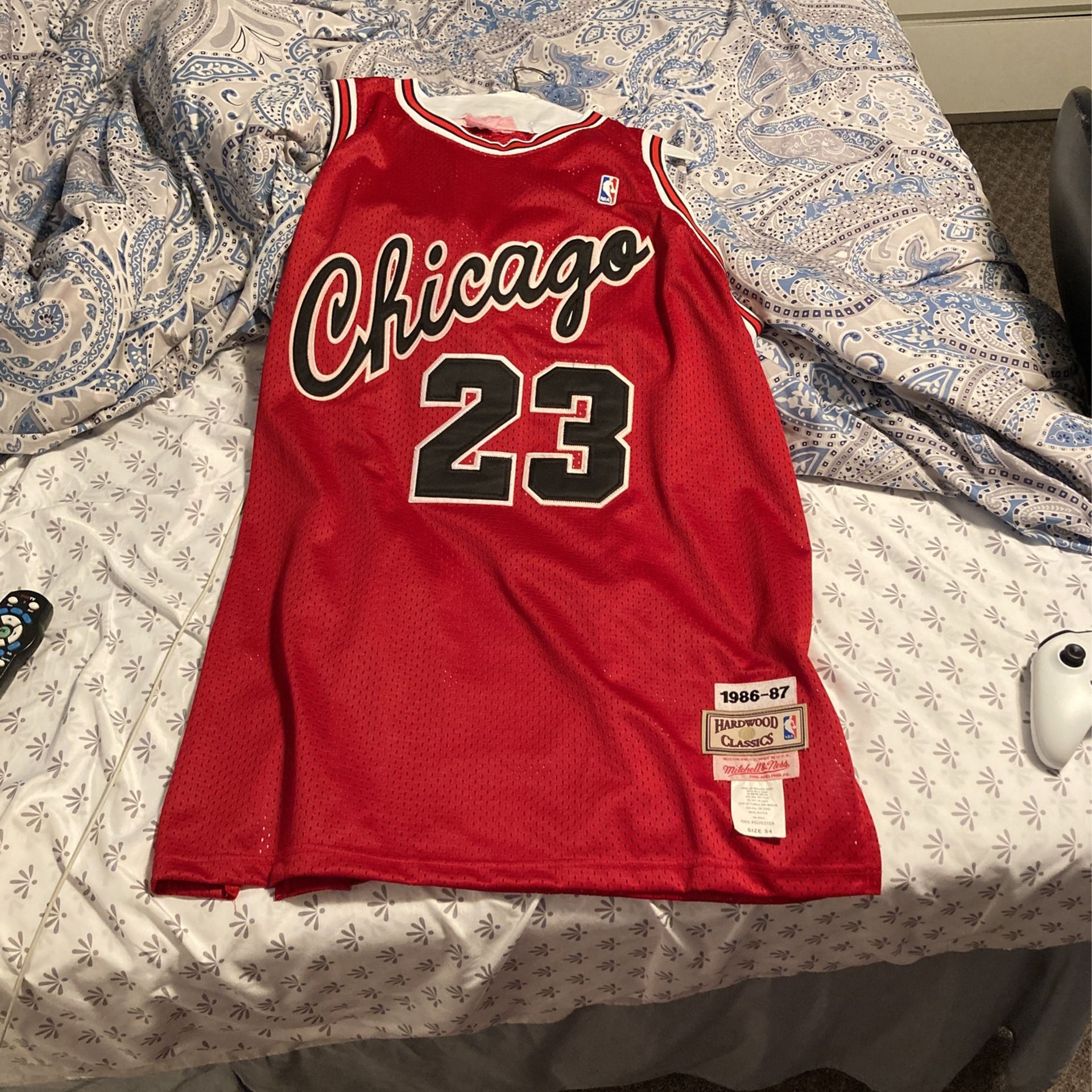 Chicago Bulls Jordan Jersey 1986 87 Sports & Outdoors