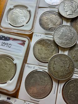 $60 Each silver dollars