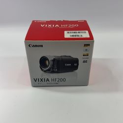 New Canon Vixia HF200 3.89MP HD Camcorder