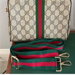 Gucci Vintage Bag GG Plus Clutch Authentic 