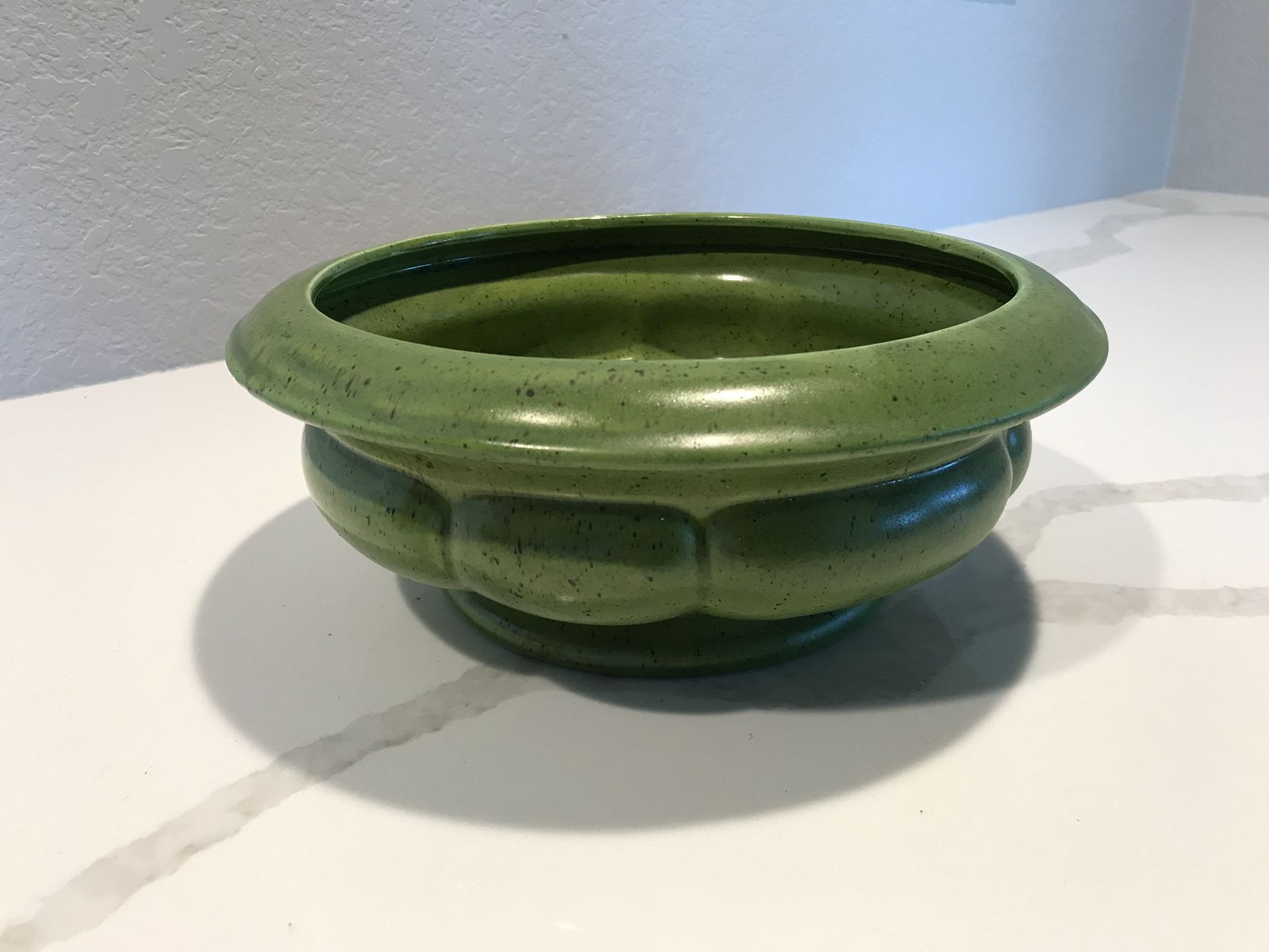 Vintage Haeger USA #226 Green Succulent Planter Bowl
