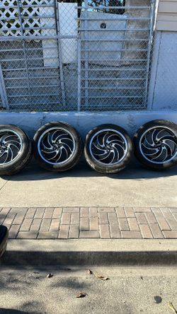 Rims and tires good condition