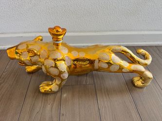 Casino Azul Jaguar empty botle