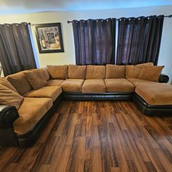 Couch -Sectional Including Large Mirror