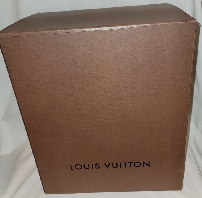 Louis Vuitton Collapsible Brown Large Box 15"H x 12 5/8" W X 9 1/2" D