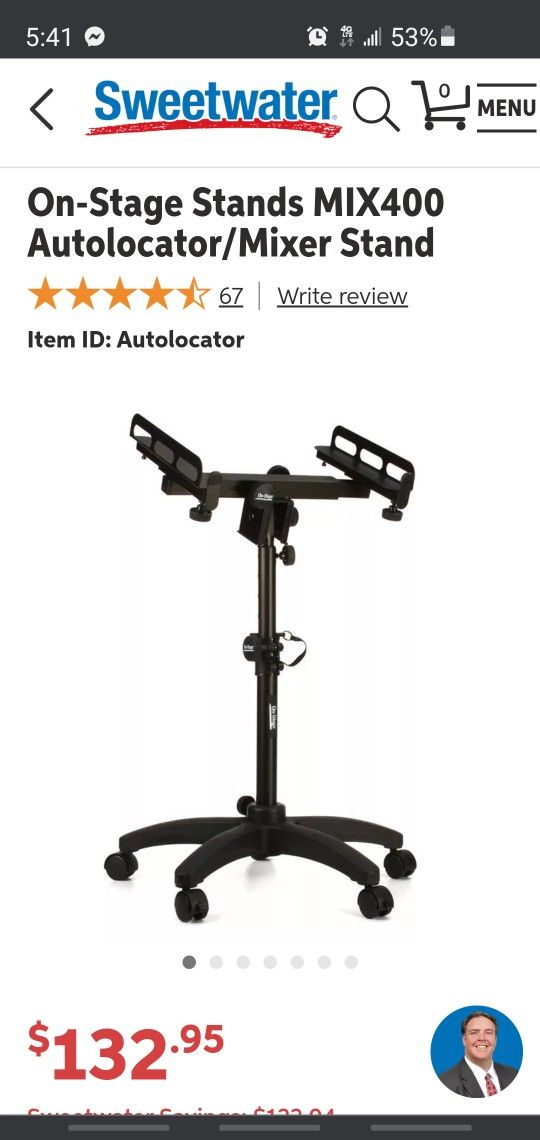 Roland Mixer Stand