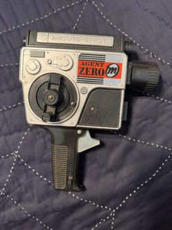 Vtg 1965 Mattel Agent Zero M Movie Shot Spy Camera Cap Gun Toy Working Trigger