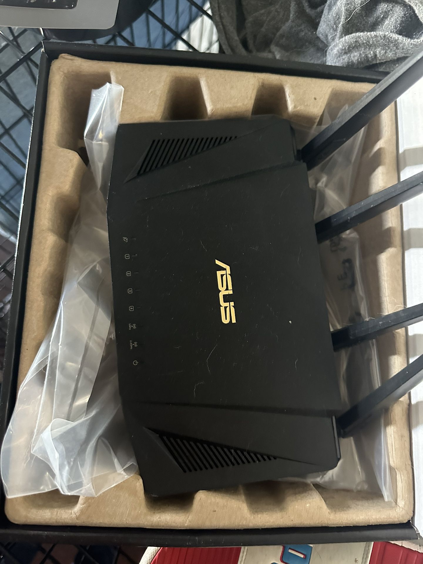 ASUS - AX3000 Dual-Band WiFi 6 Wireless Router
