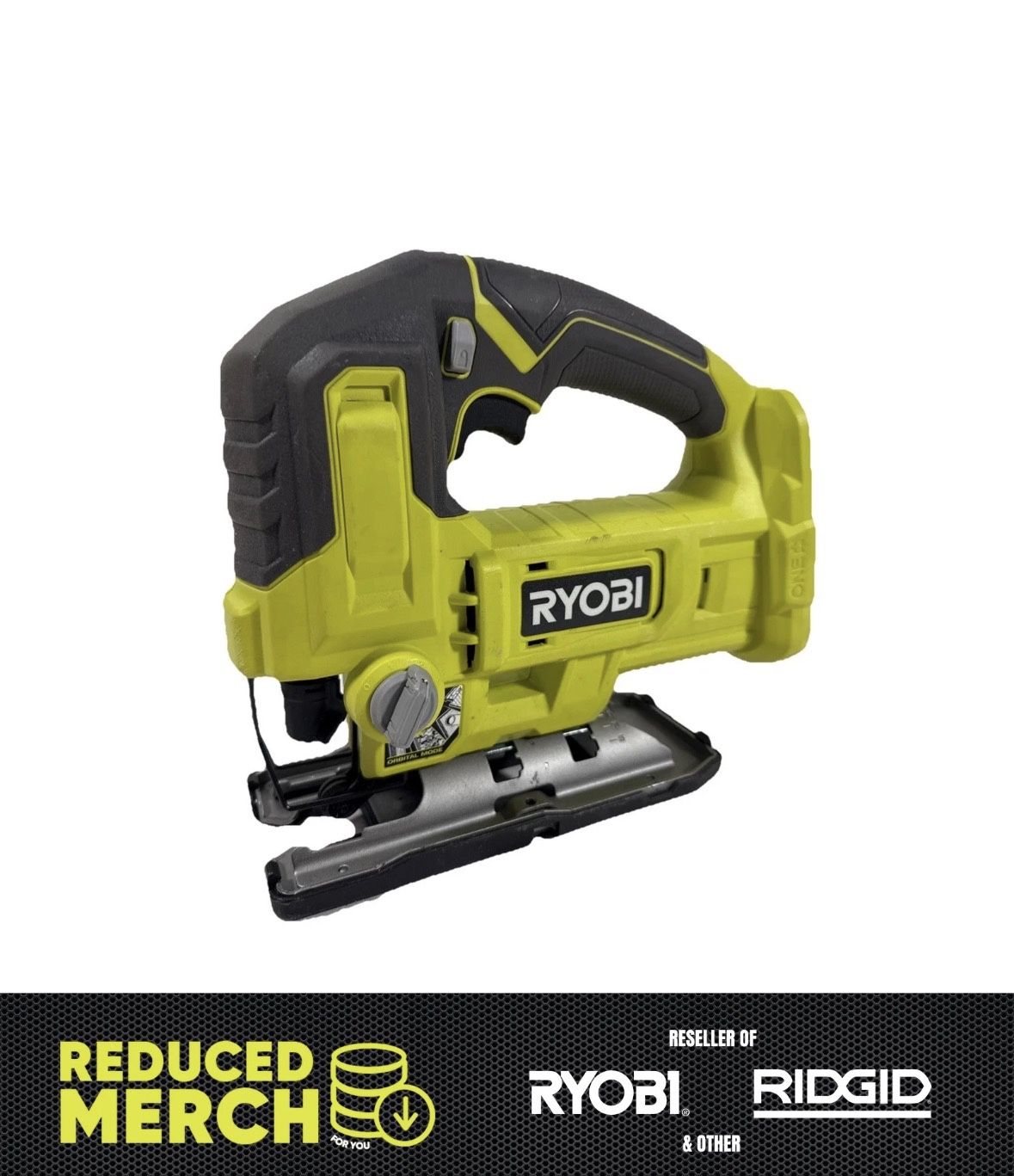 Ryobi ONE+ 18V Cordless Jig Saw – Bare Tool – Tested & Working – Variable Speed