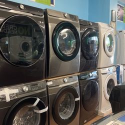 Samsung Washer And Dryer Platinum Set C 