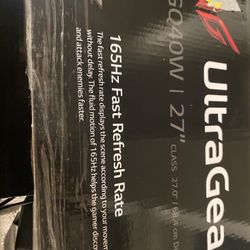 LG UltraGear 27” Game Monitor