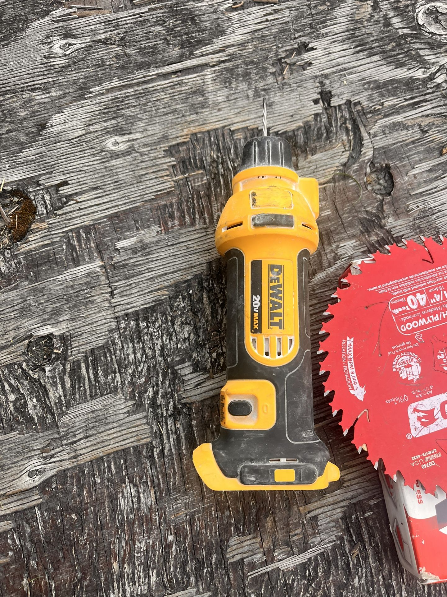 Dewalt Drywall Cut Out Tool Router.
