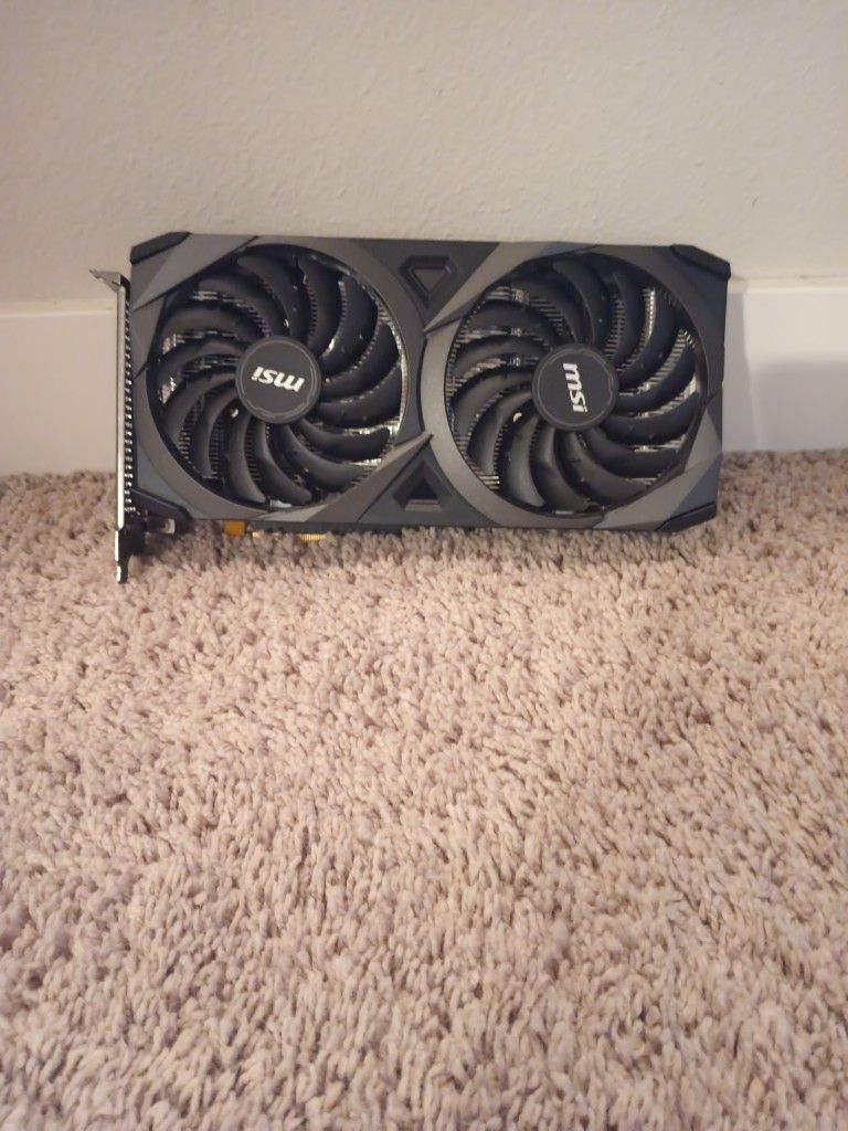 3060 Ventus 2x Oc 12 Gb Msi In Flawless Condition