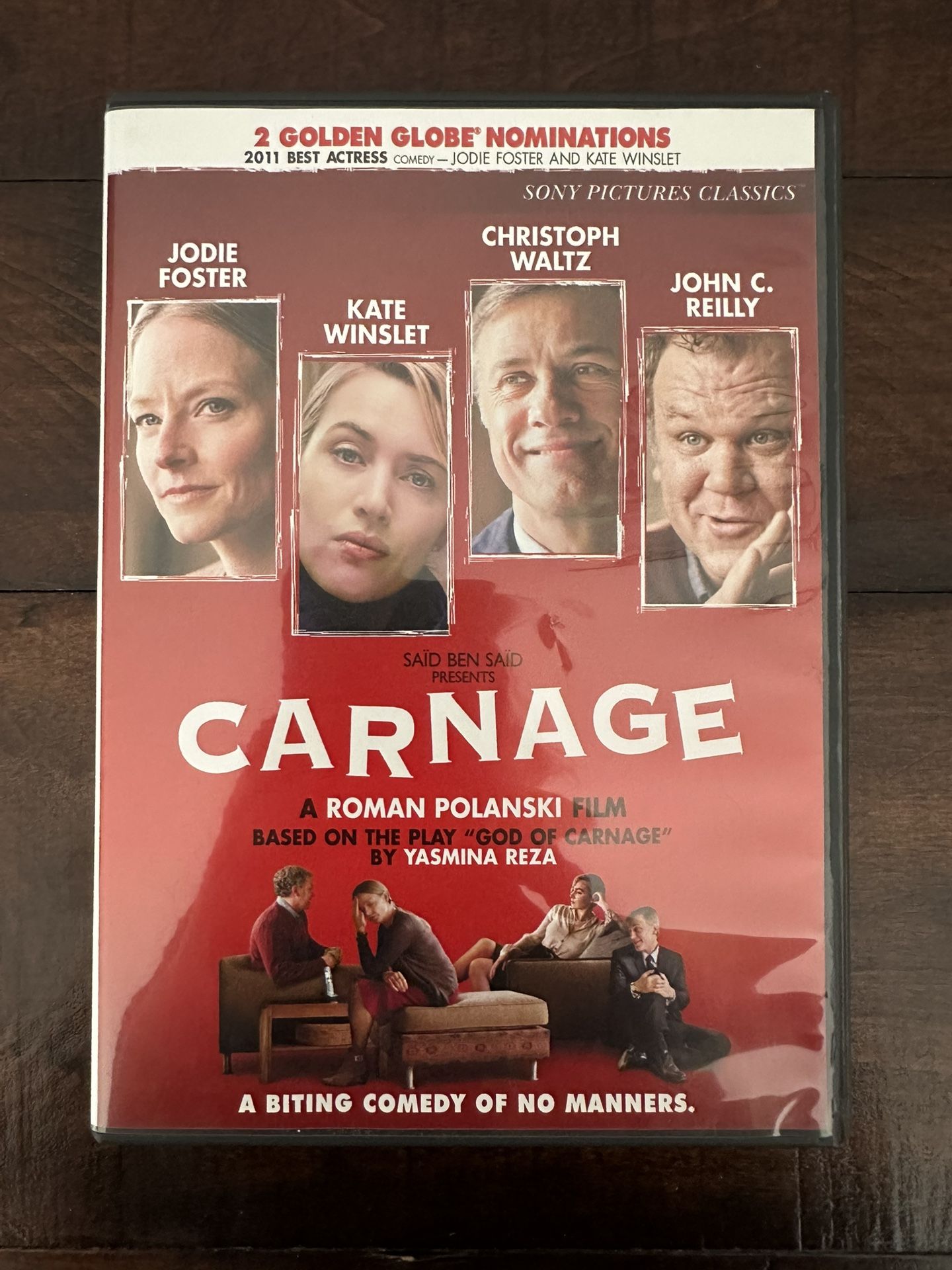 Carnage DVD