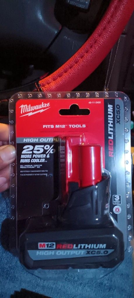 Milwaukee M12 5.0 Battery