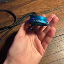 Blue Ring Gaffer’s Glass