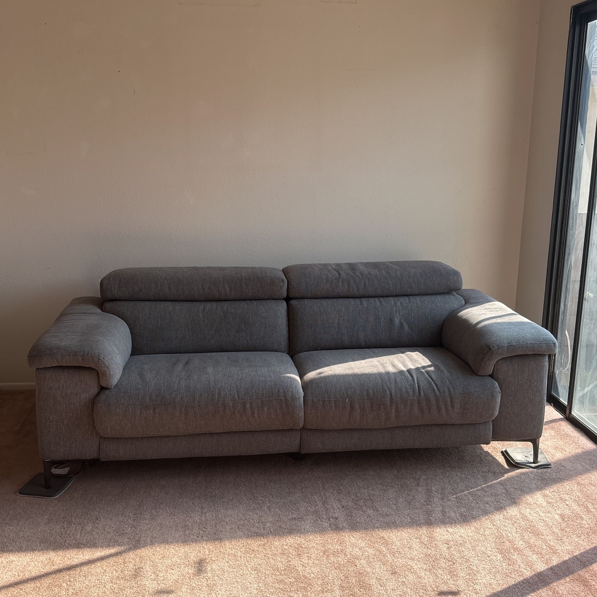 Reclining Sofa With USB Ports