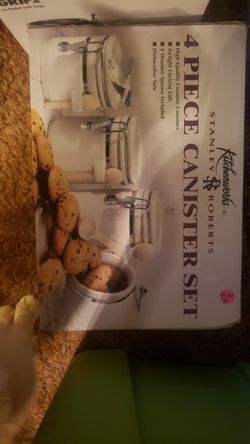 4 Piece Canister Set