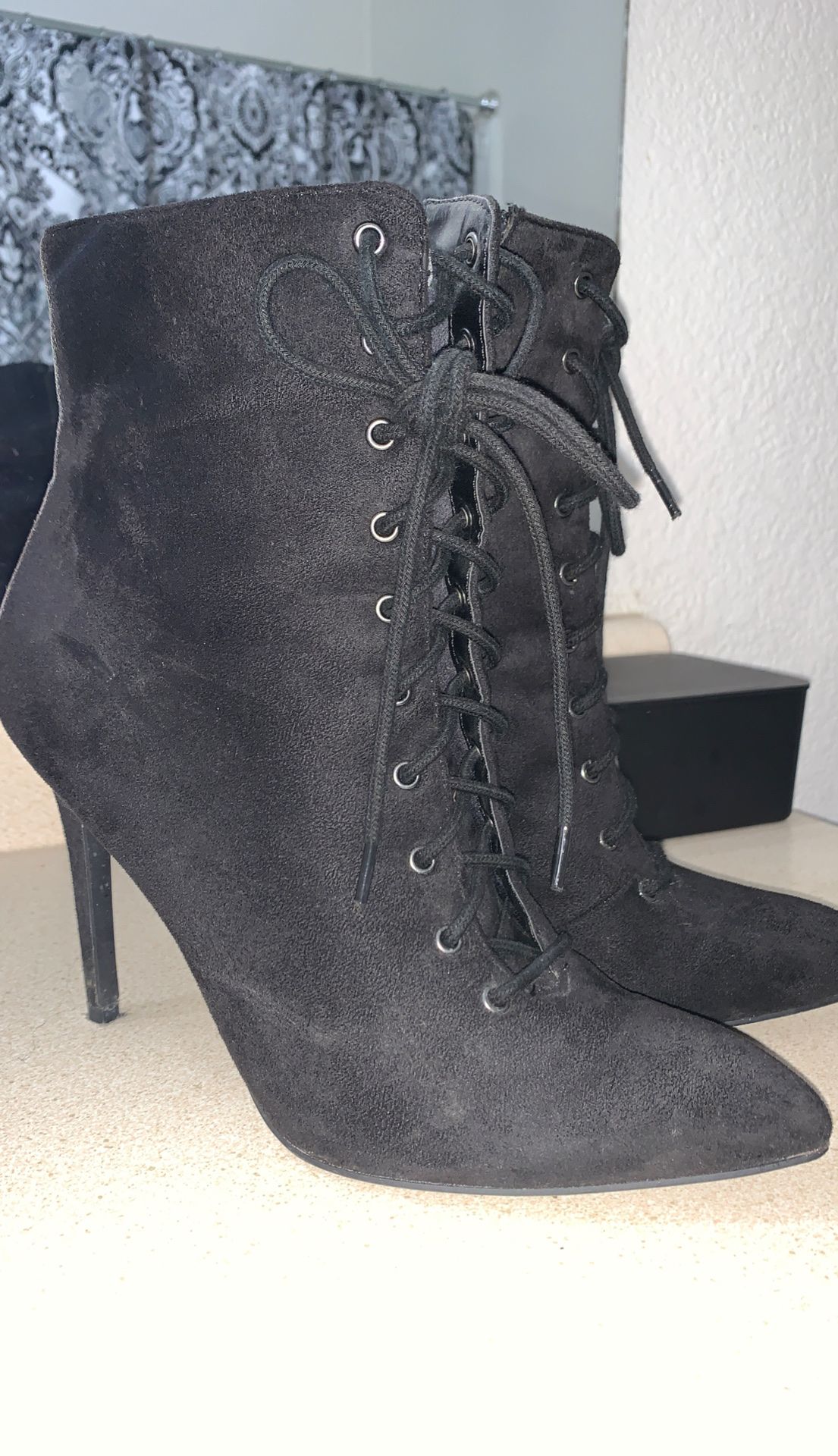 Black boots