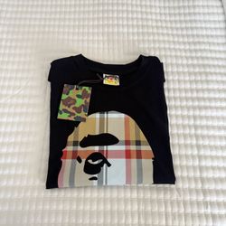 BAPE TEE  Burberry  Available , Size L