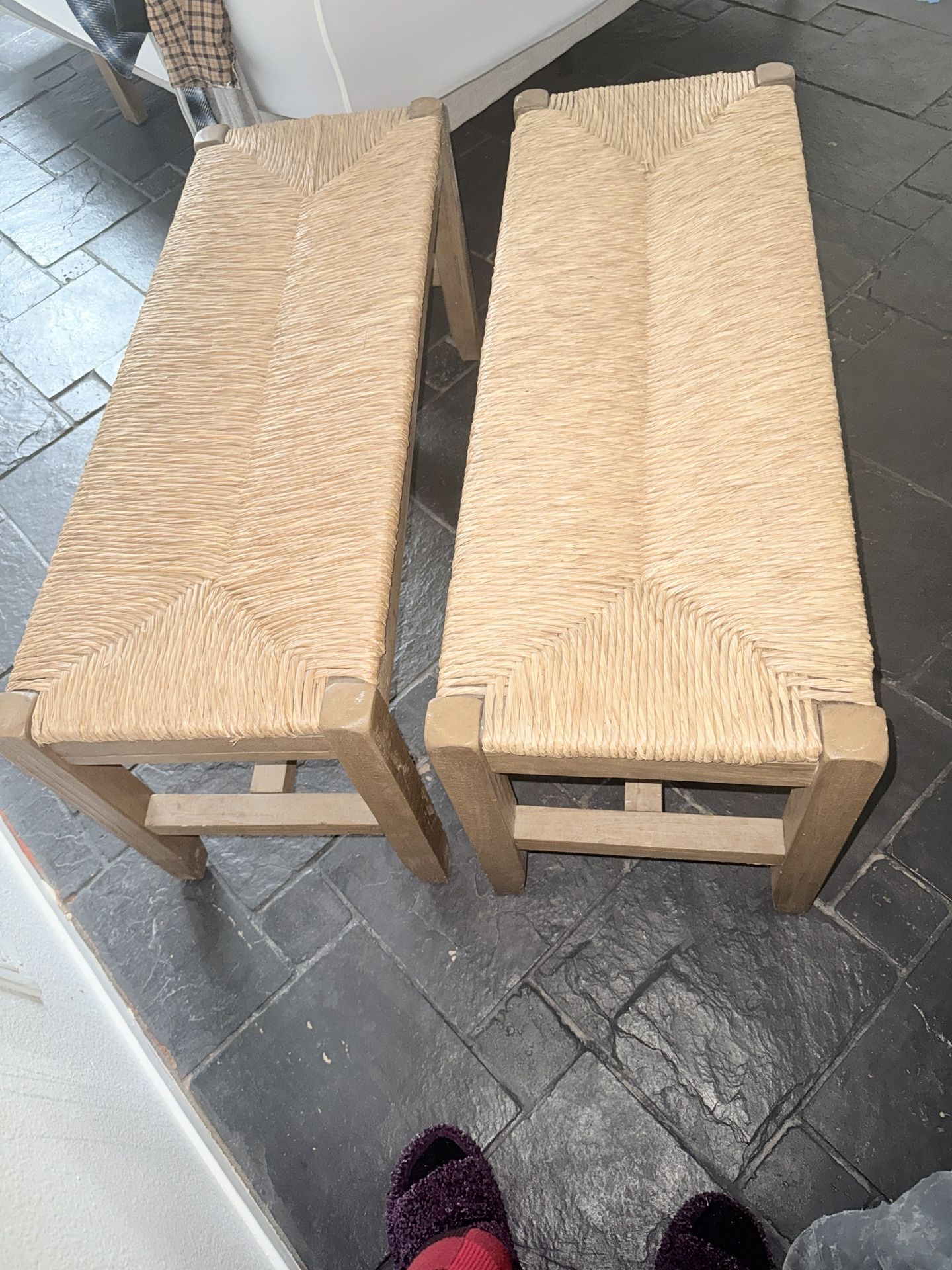 Pair of benches