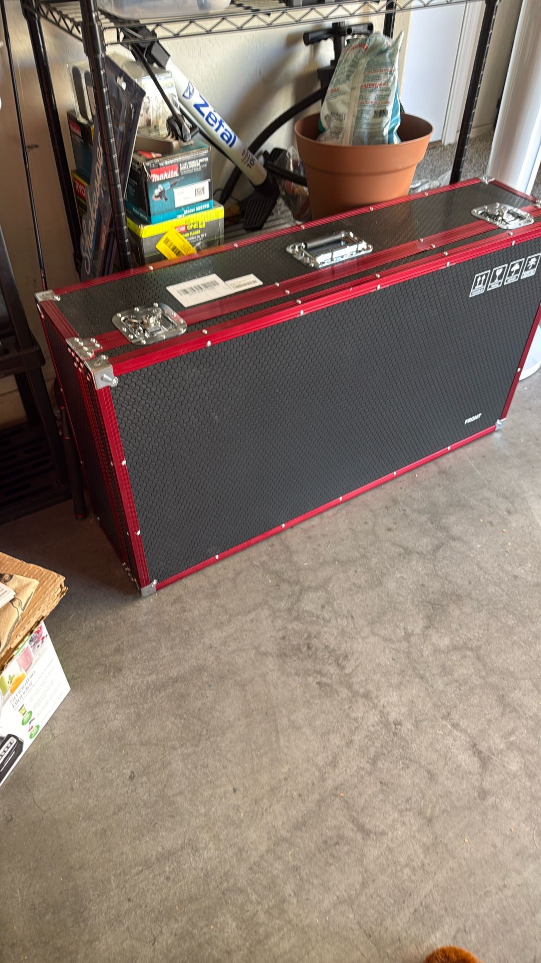 Case - 44 inches Long 10 1/2 Inches Deep