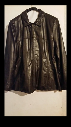 Leather jacket