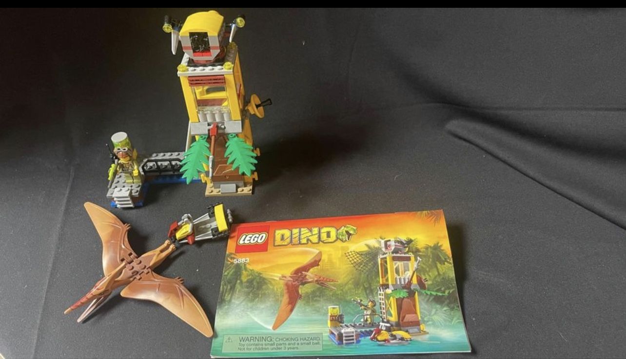 LEGO Dino Tower Takedown 5883 Complete Set for Sale in Secaucus NJ OfferUp