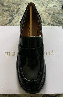 Madden Girl chunky heel loafers