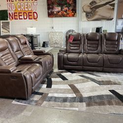 Ashley 2  Piece Sofa Set Electric  Recliner👊💪showroom Model $2499
