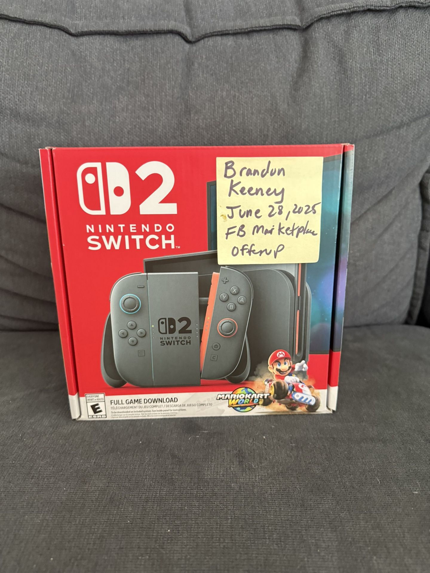 Nintendo Switch 2 Mario Kart Bundle Trusted Seller 