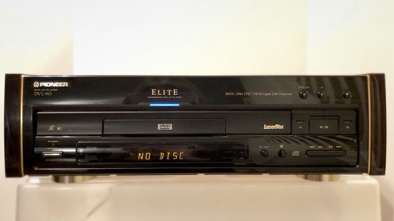 Pioneer ELITE DVL-90 DVD/CD/LaserDisc player