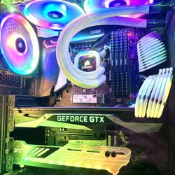 Liquid cooling gaming pc desktop computer i7 9700k gtx 1080ti 32gb ram 512gb ssd
