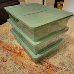 Storage Boxes - Set Of 3 