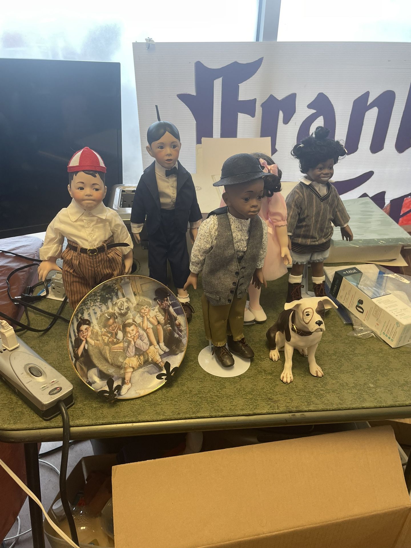 Little Rascals Porcelain Dolls, Hamilton Collection, 1993