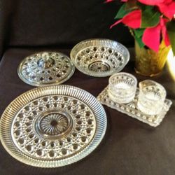 Kings Crown Vintage Cut Glass