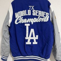 LA Dodgers World Series Champions G-III Varsity Jacket