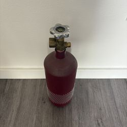 Steel Nitrogen Container 20cu ft w/ CGA580 Valve