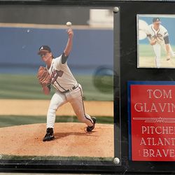 Tom Glavine Braves plaque 